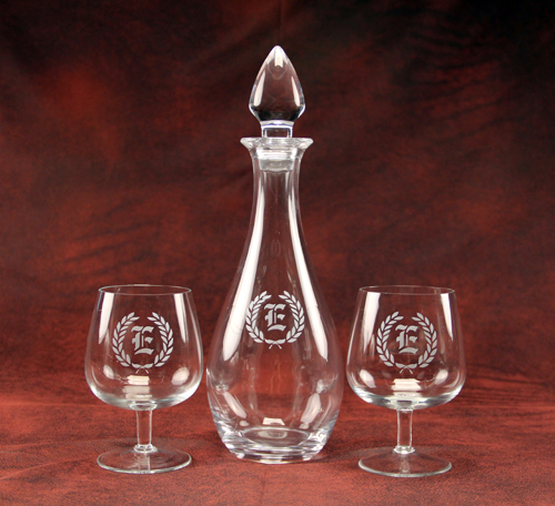 Glass Etching: Decorative Wine And Barware